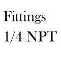 1/4 NPT fittings
