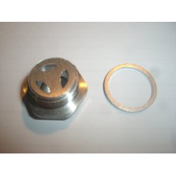 BMW Oil Control Plug (set) M18x1,5 with inspection glas windows