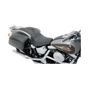 SEAT SOLO W/OPTIONAL EZ GLIDE BACKREST FRONT WITH DRIVER BACKREST RECEPTACLE VINYL BLACK