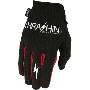 THRASHIN SUPPLY CO. GLOVE STLTH BLK/RED