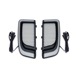 KURYAKYN, TRACER LED LIGHTING FOR FAIRING LOWER GRILL BLACK