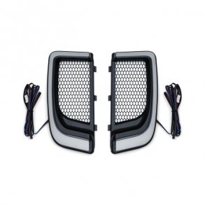 KURYAKYN, TRACER LED LIGHTING FOR FAIRING LOWER GRILL BLACK