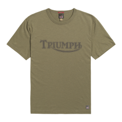 FORK SEAL HERITAGE LOGO T-SHIRT KHAKI