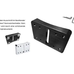 Heinzbikes License Plate Mounting Adapter 2018-op