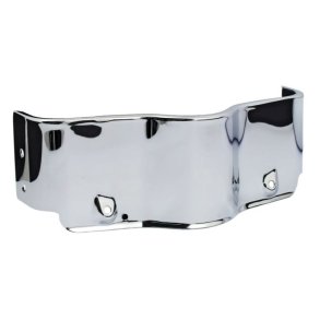 Lower outer batwing fairing trim skirt 96-13 FLT/Touring . Chrome