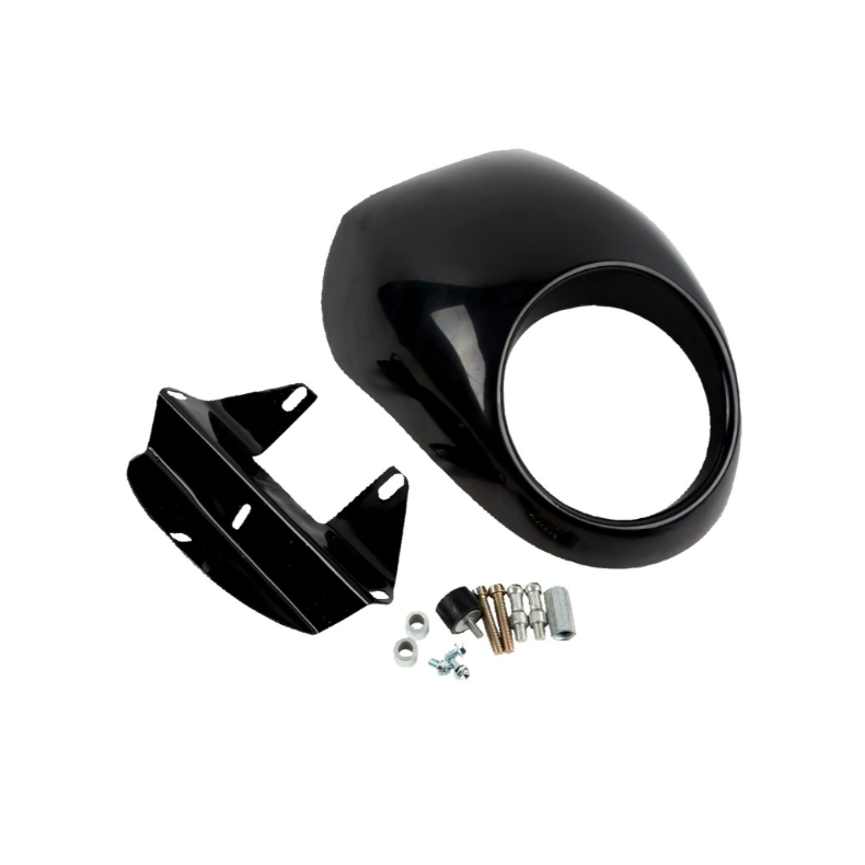 Upper headlamp fly fairing
