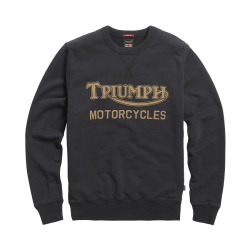 RADIAL CREW SWEATSHIRT BLACK