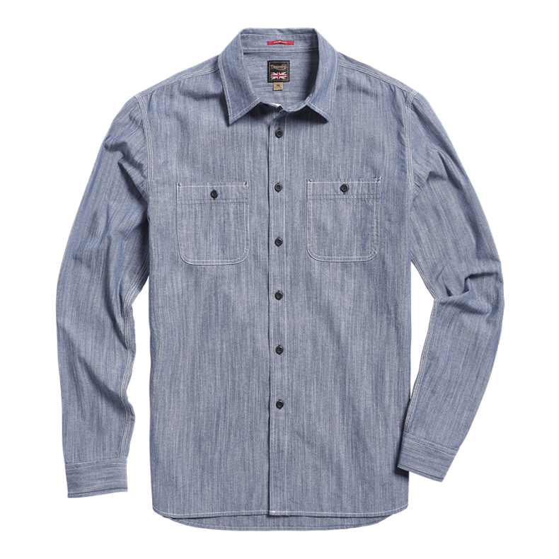 AXLE CHAMBRAY WORKER SHIRT INDIGO