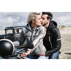 Jolene dame motorcykel jakke gr