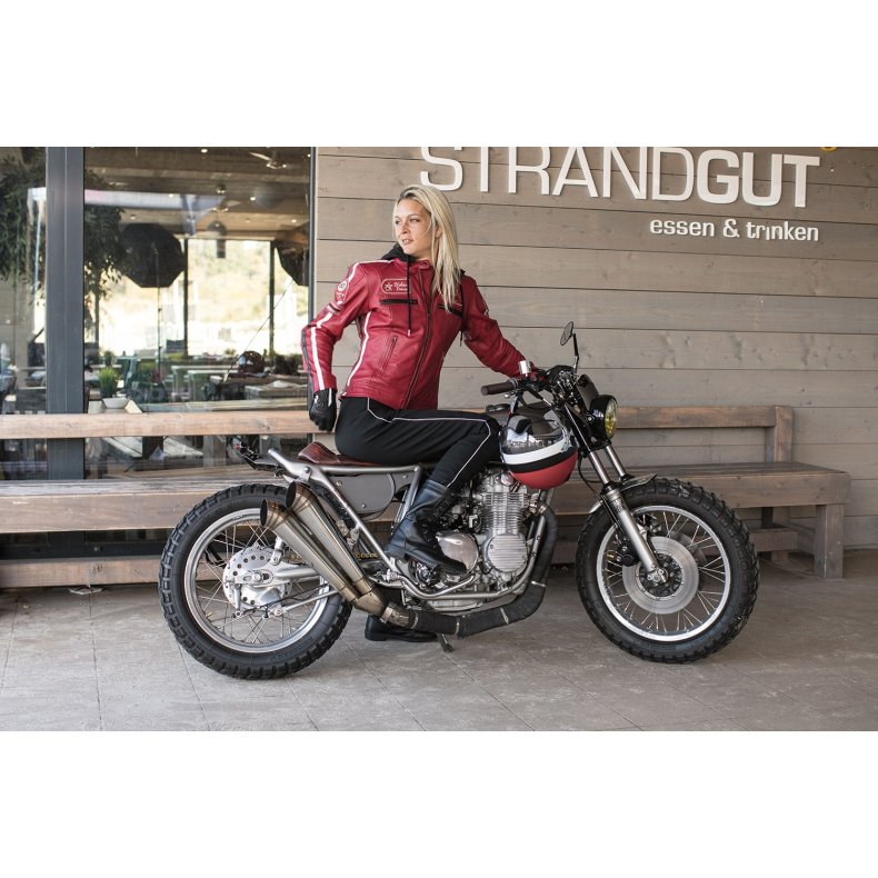 Jolene dame motorcykel jakke rd