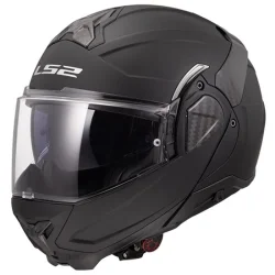 LS2 Advant II Solid helmet, mat sort/carbon