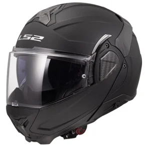 LS2 Advant II Solid helmet, mat sort/carbon
