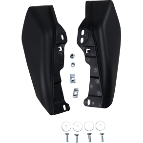 SADDLE SHIELD HEAT DEFLECTOR SET. Touring 09-OP
