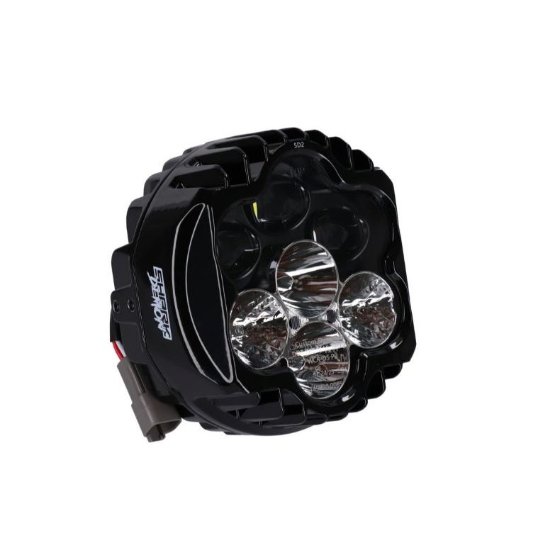 CUSTOM DYNAMICS ECE COMPLIANT SHARK DEMON� 2 LED HEADLIGHT FOR LOW RIDER ST