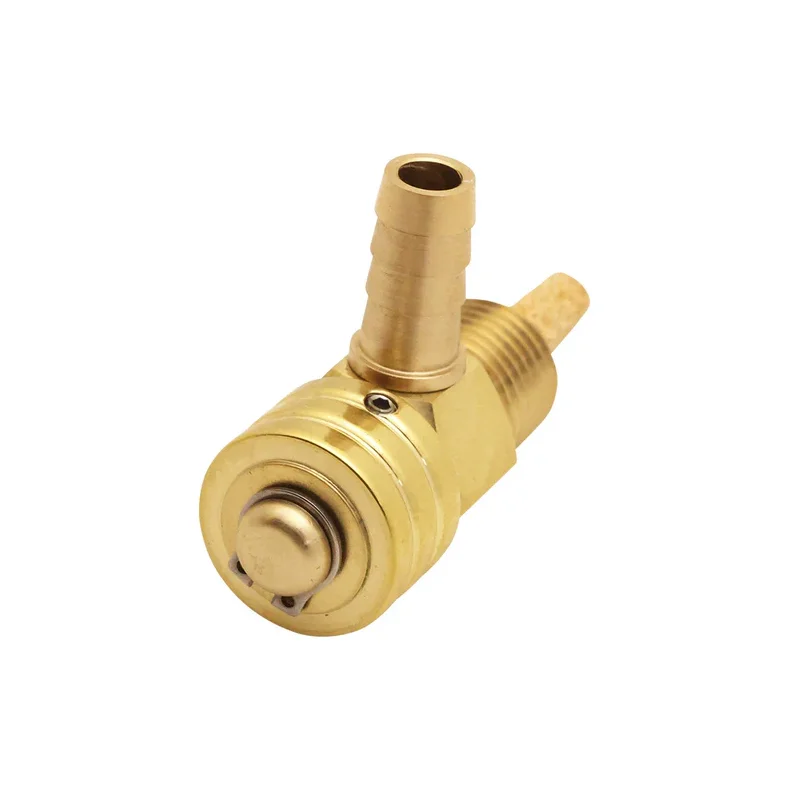 Prism benzinhane 1966-1974. V�lg 1/4 eller 3/8 gevind. Messing/Rustfri.  90 G