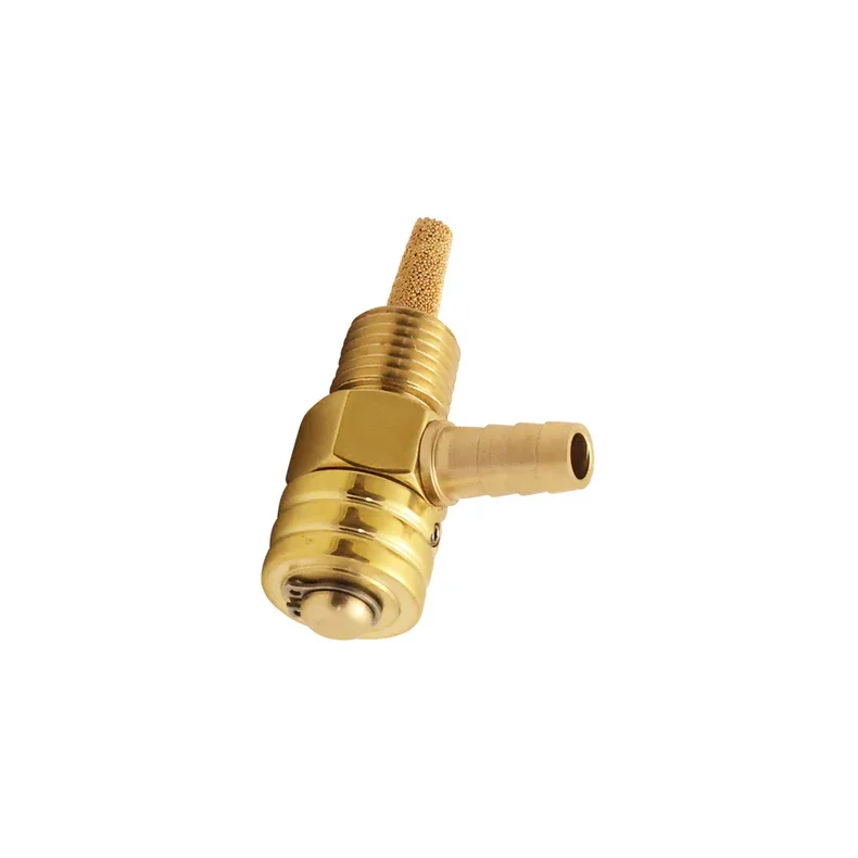 Prism benzinhane 1966-1974. V�lg 1/4 eller 3/8 gevind. Messing/Rustfri.  90 G