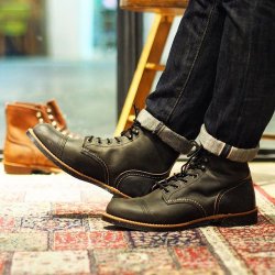 Red Wing Shoes IRON RANGER STYLE NO. 8084 BLACK