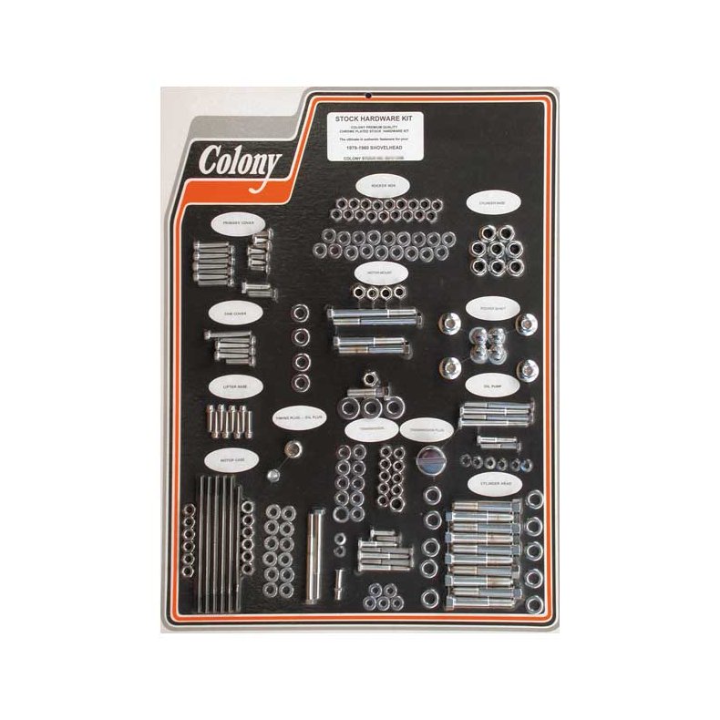 COLONY MOTOR SCREW SET SHOVELHEAD