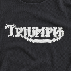 IMPERIAL DOUBLE PIQUE LONG SLEEVE TOP BLACK