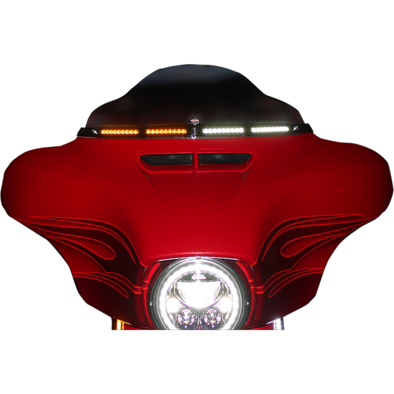 TRIM LED DYNAMIC FAIRING/ WINDSHIELD 95-05 touring