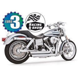 FREEDOM EXHAUST,AMENDMENT SIDE SLASH, EURO GODKENDT