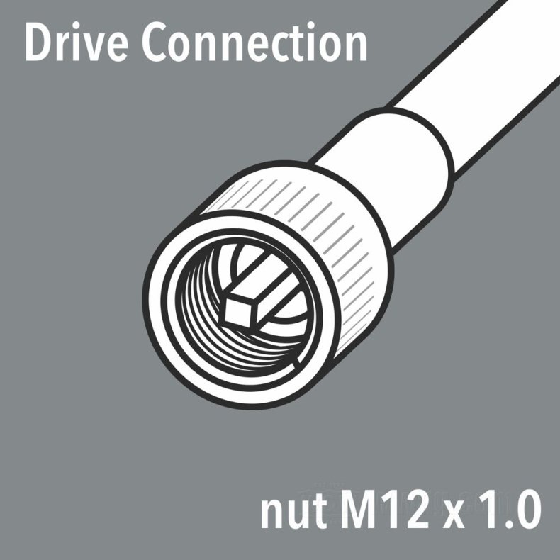 rear brake cables for XL models 1975 thru 1978. Black vinyl outer cable housing.