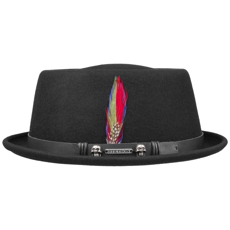 STETSON Pork Pie Woolfelt