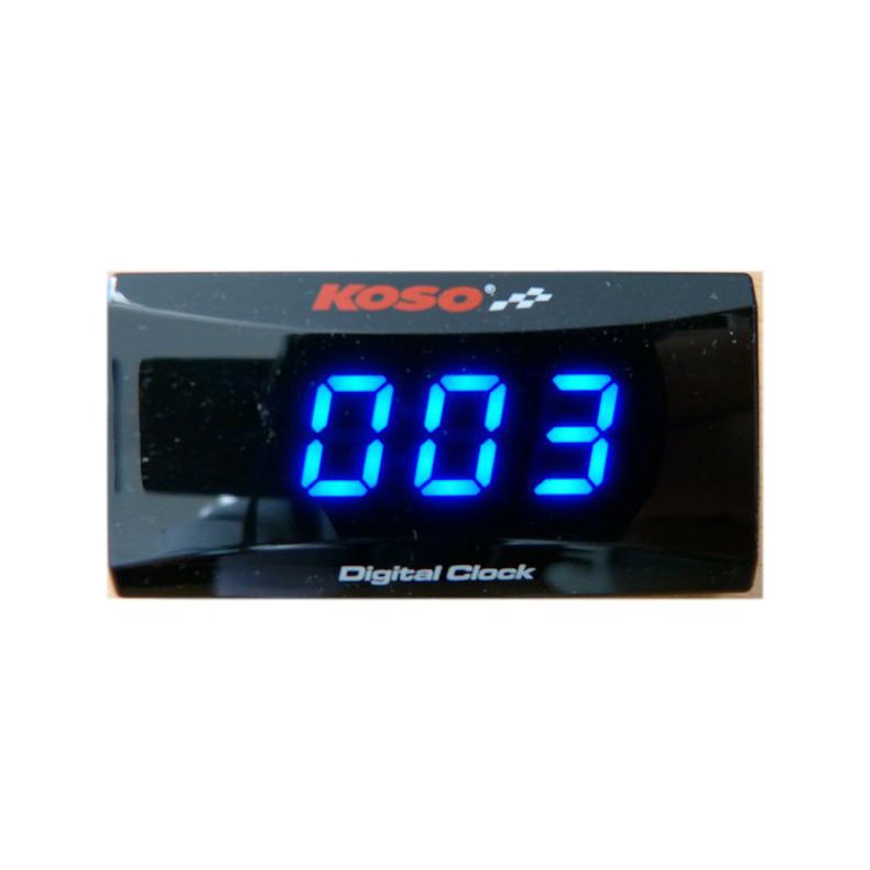 CLOCK BLUE SUPER SLIM