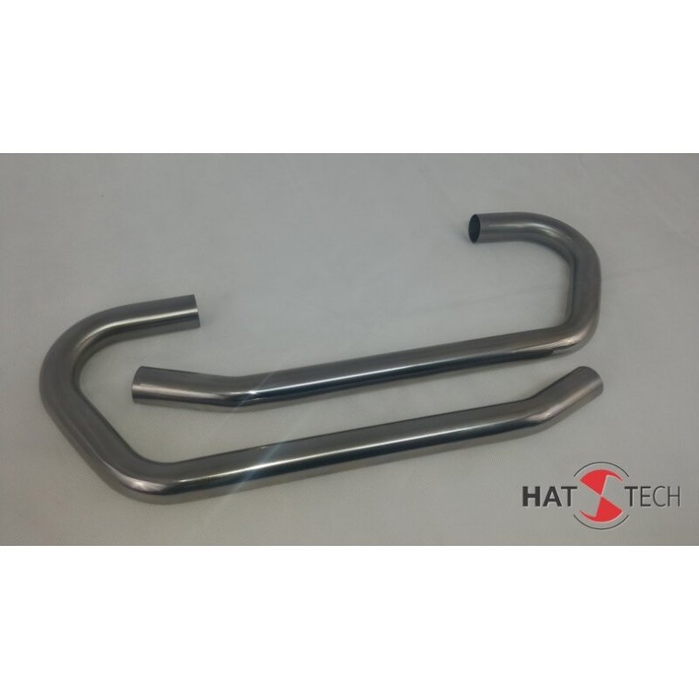 Manifoldset 40mm, Uden crossover pipe, B�rsted rustfri st�l 