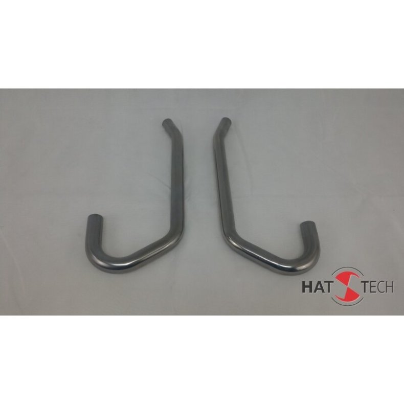 Manifoldset 40mm, Uden crossover pipe, B�rsted rustfri st�l 