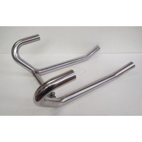 Manifoldst 40 mm rustfrit stl med et krydsrr