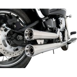 Falcon Double Groove udstdning, E-godkendt. Softail.