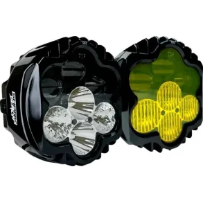 CUSTOM DYNAMICS ECE COMPLIANT SHARK DEMON 2 DUAL RG COMBO HEADL./FOG LAMP KT