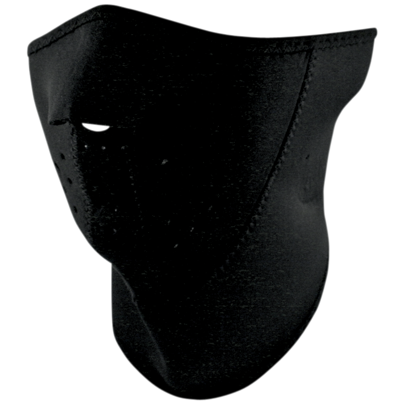 HALF MASK 3 PANEL BLACK