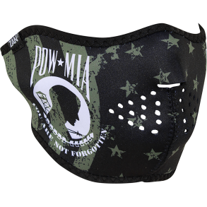 HALF MASK POW MIA FLAG