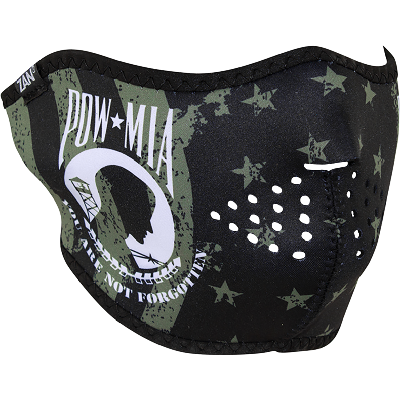 HALF MASK POW MIA FLAG