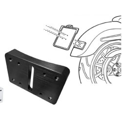 Heinzbikes License Plate Mounting Adapter 99-17