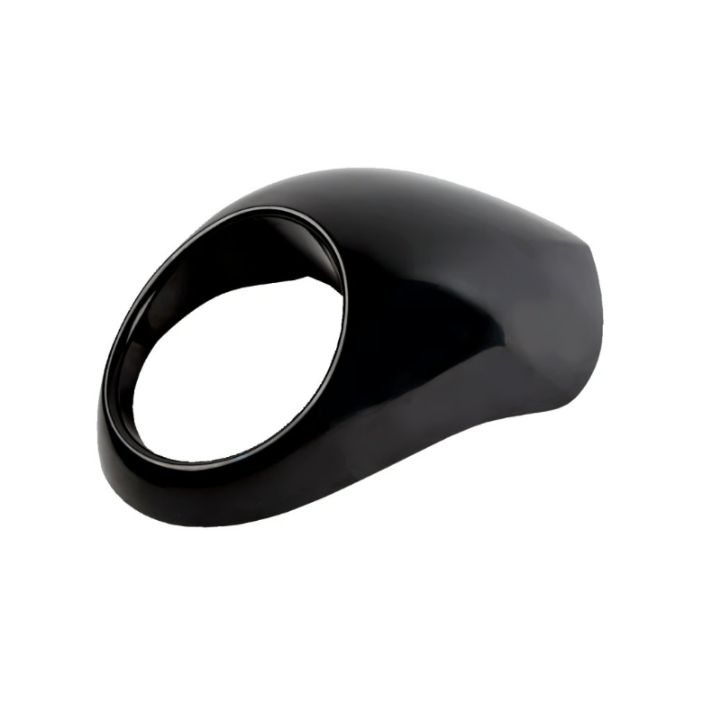 Upper headlamp fly fairing