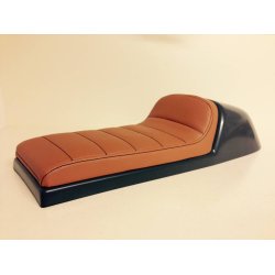 TUCK N' ROLL STITCH BRUN ELLER SORT