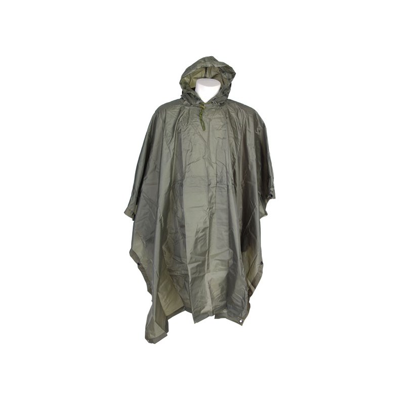 PONCHO, GREEN