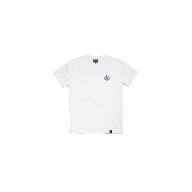 BSMC LONDON ROCKER T-SHIRT WHITE