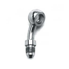 12mm BANJO FITTING 35 grader, chrome