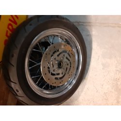 17" x 4,5 hjul fra fatbob 1" axel