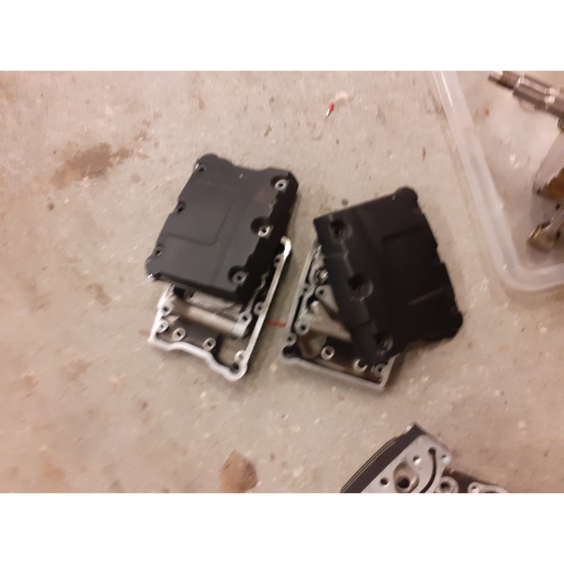 komplet tcb 88" motor, mangler blok.