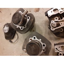 komplet tcb 88" motor, mangler blok.