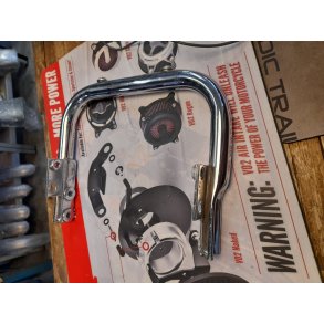 bagende fra road king 2001 hvor nr plade sidder 