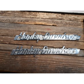 2x oem hd emblemer   22cm lang