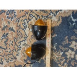  2x sorte blink med alm pre, bolt ca 8mm