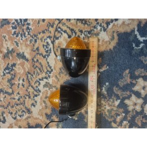 2x sorte blink med alm pre, bolt ca 8mm