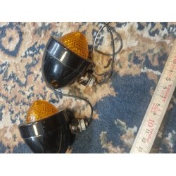  2x sorte blink med alm pre, bolt ca 8mm